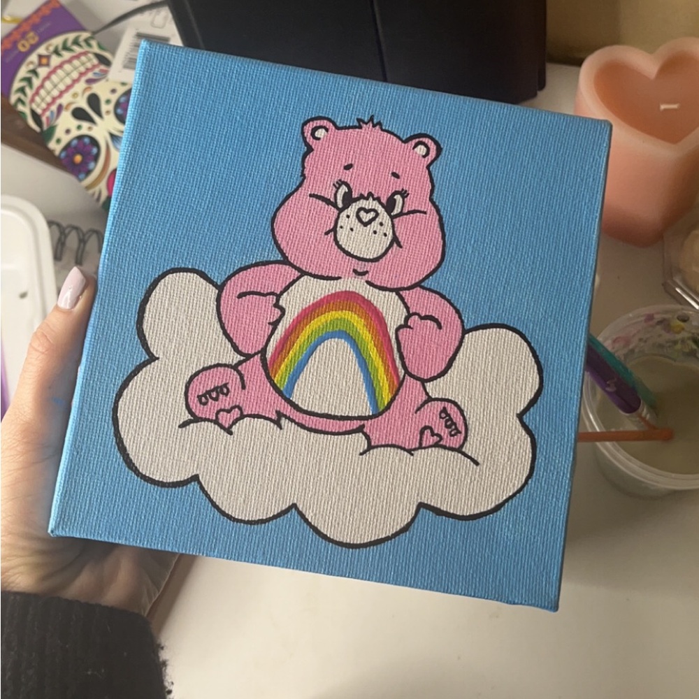 Carebear painting